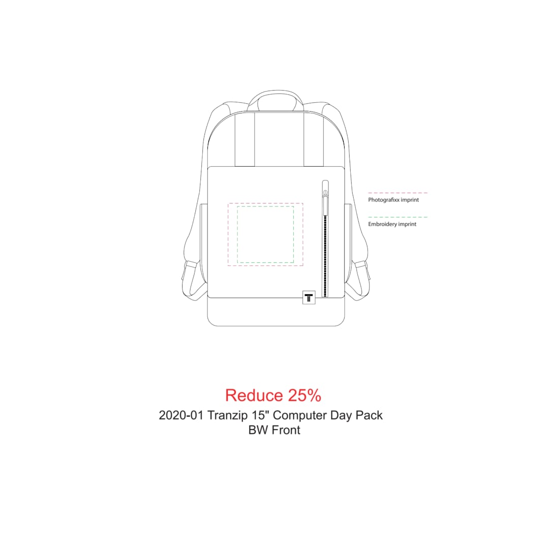 Tranzip 15" Computer Day Pack 22