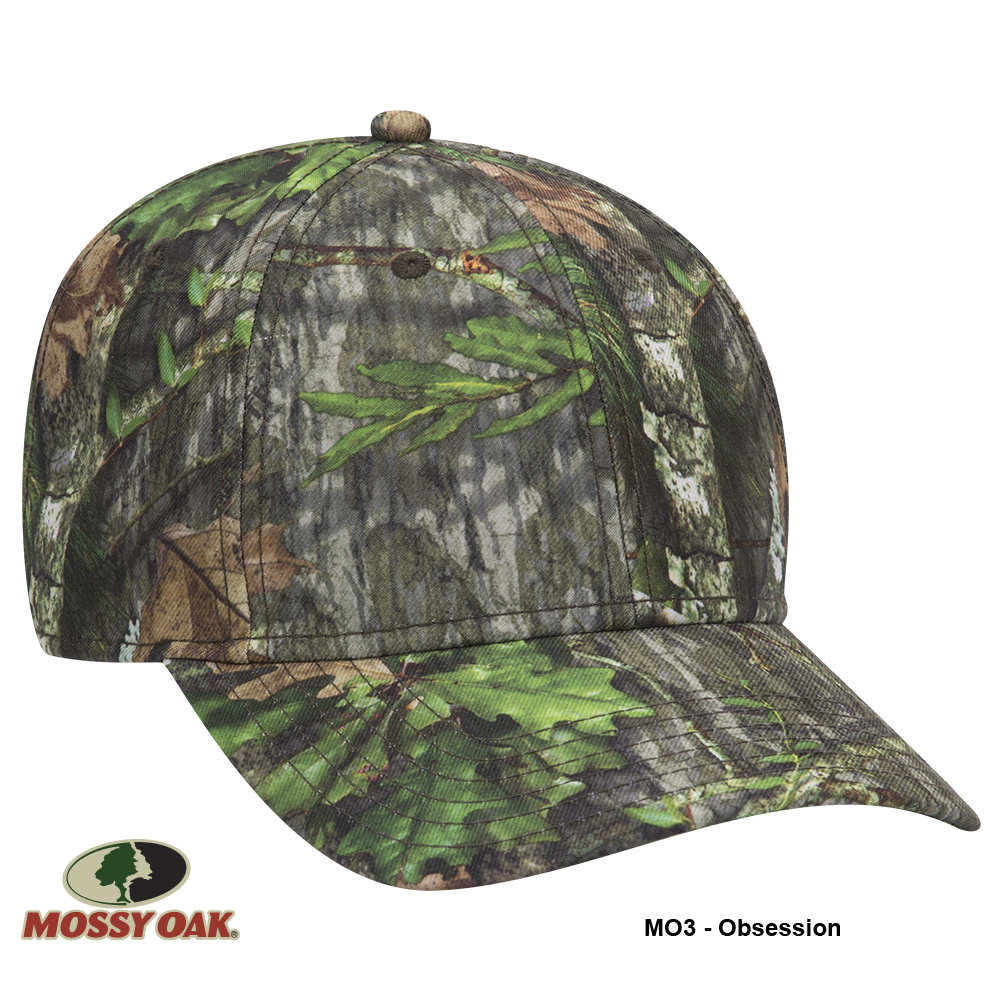 OTTO CAP® Mossy Oak Camouflage 6 Panel Low Profile Baseball Cap 11
