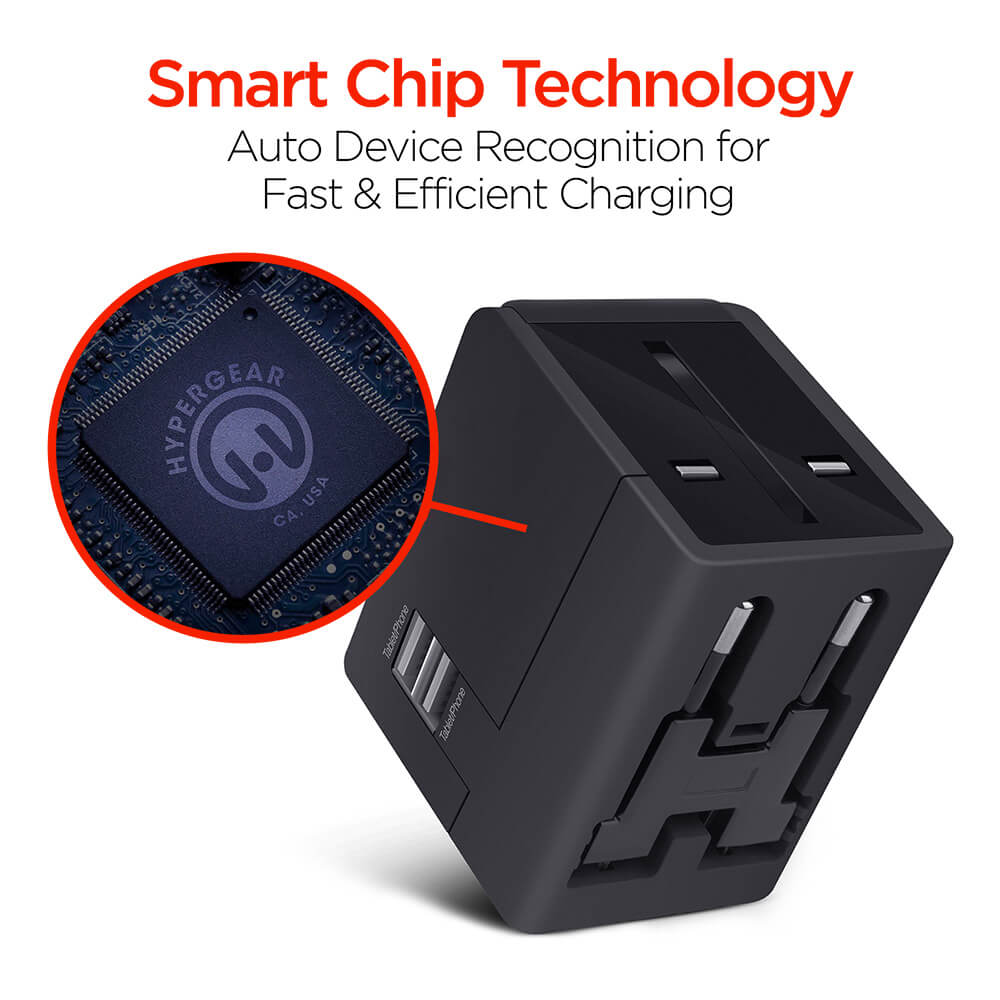 HyperGear All-in-One World Travel Adapter 24