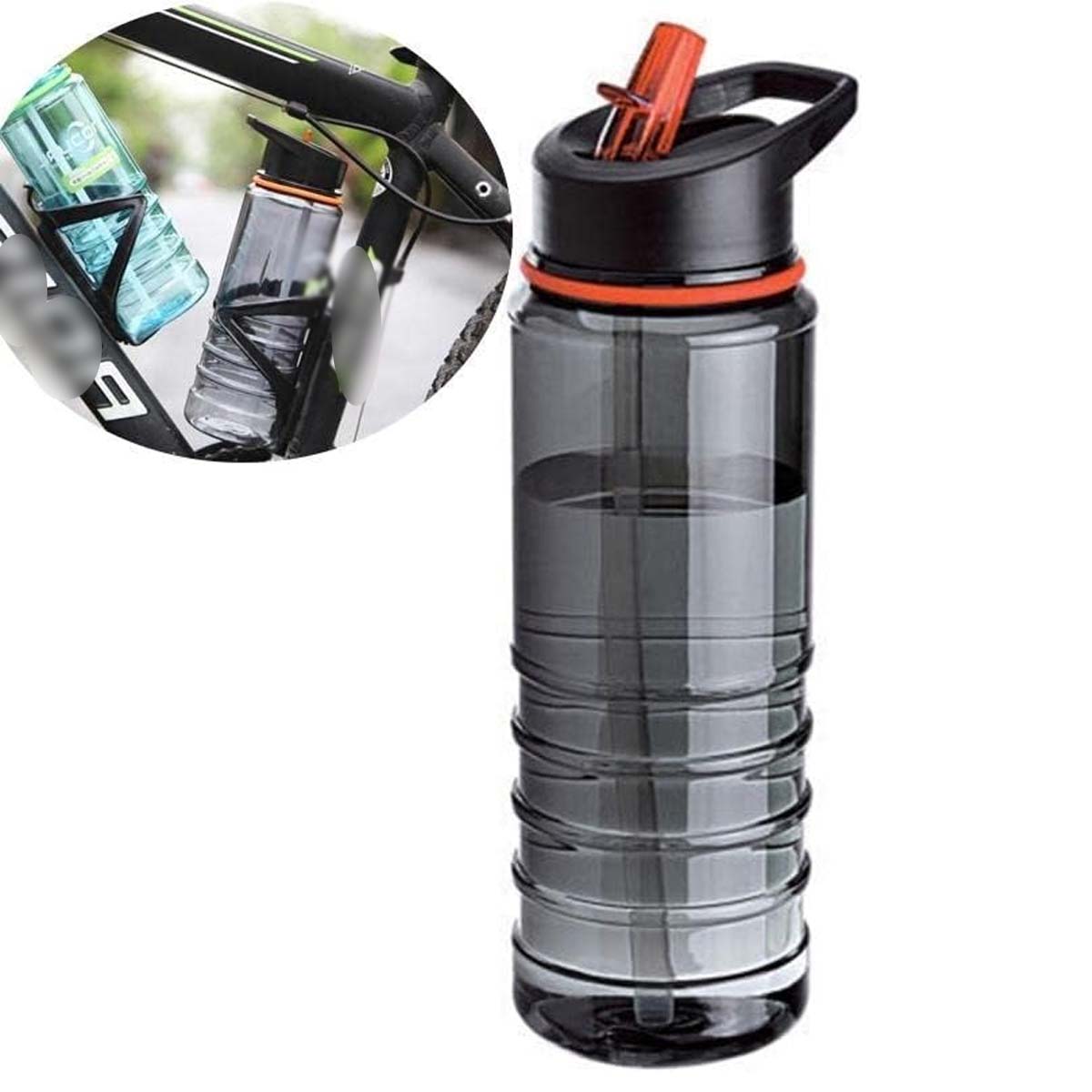 Large leak proof Outdoor Cycling Gym Sports Water Bottle 6