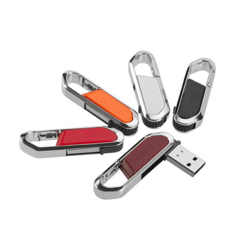 Metal Carabiner USB Flash Drive - 4GB 2