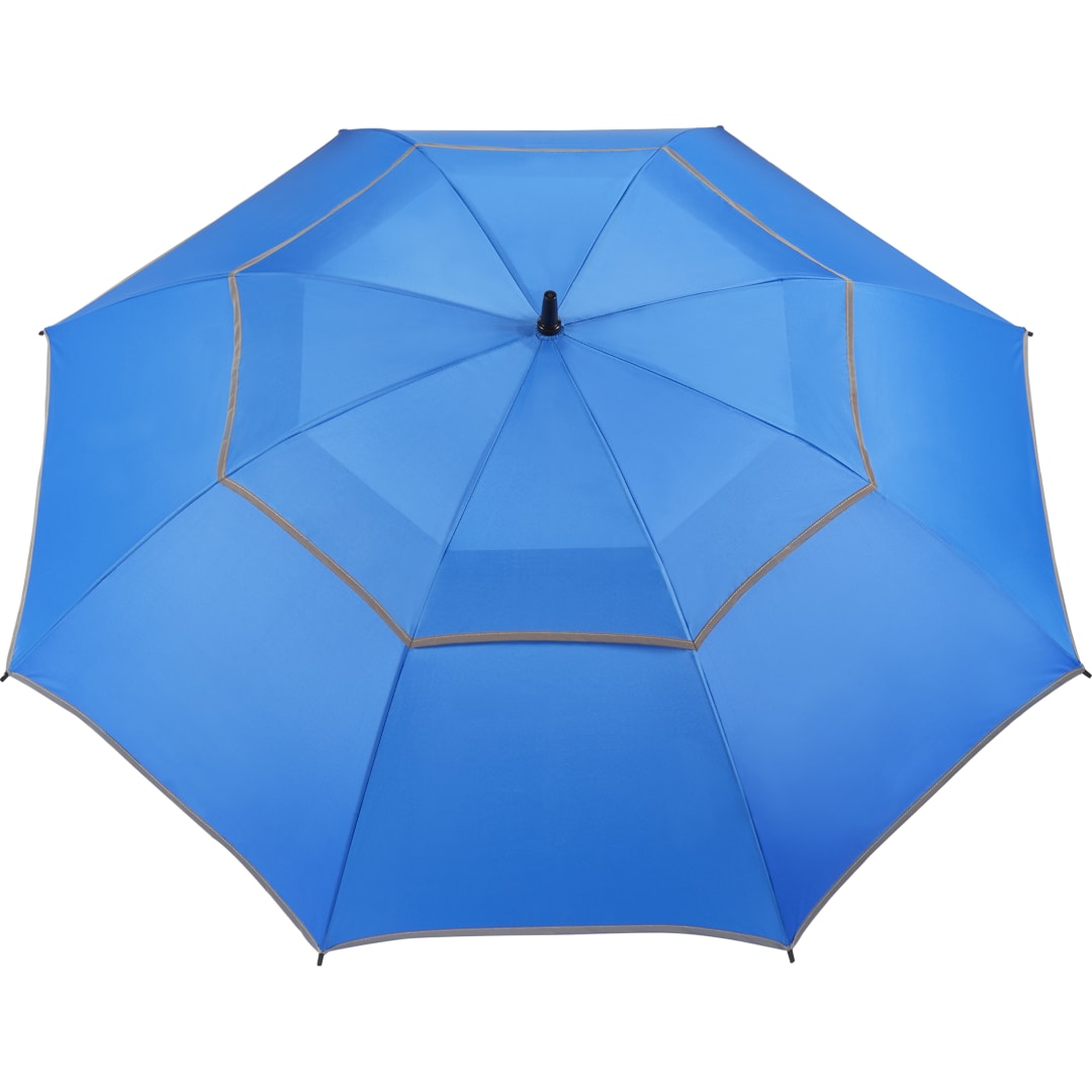 62" RPET Golf Umbrella w/ Reflective Trim 180