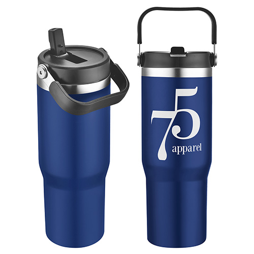Tollara 30 oz Vacuum Insulated Tumbler with Flip Top Spout 19