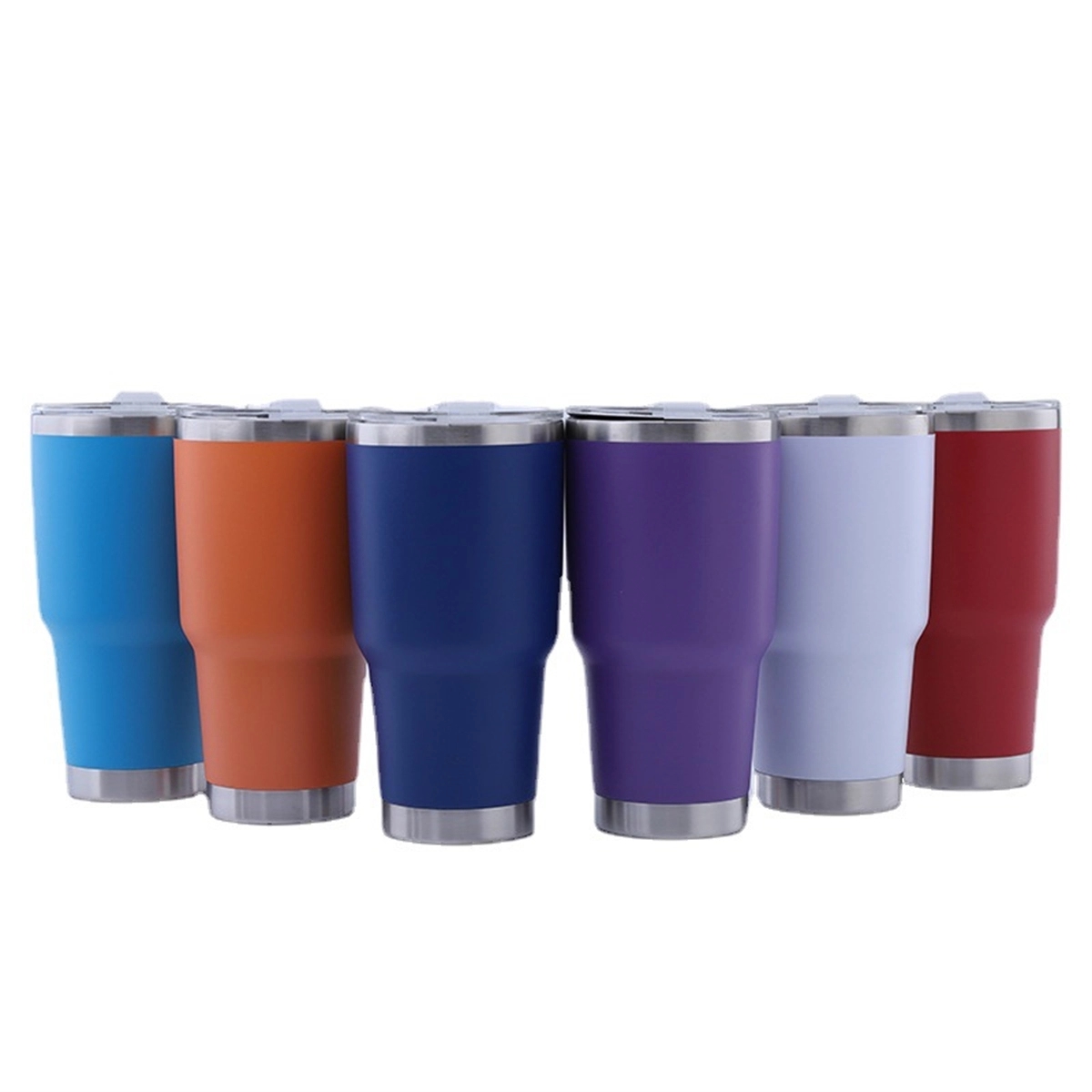 30Oz Tumbler With Lids Insulated Coffee Cup 4