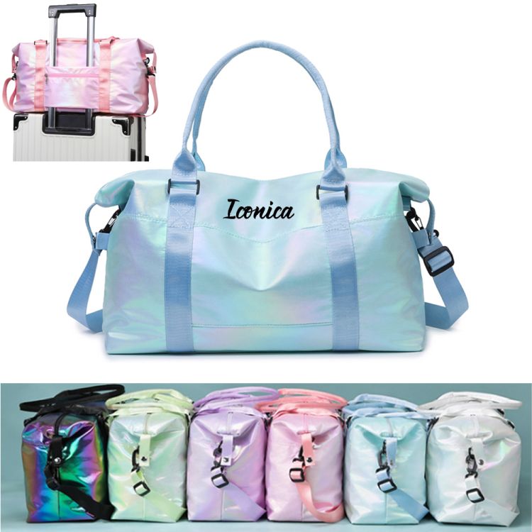 Multipurpose Travel Duffel Bag, Holographic Finish 3