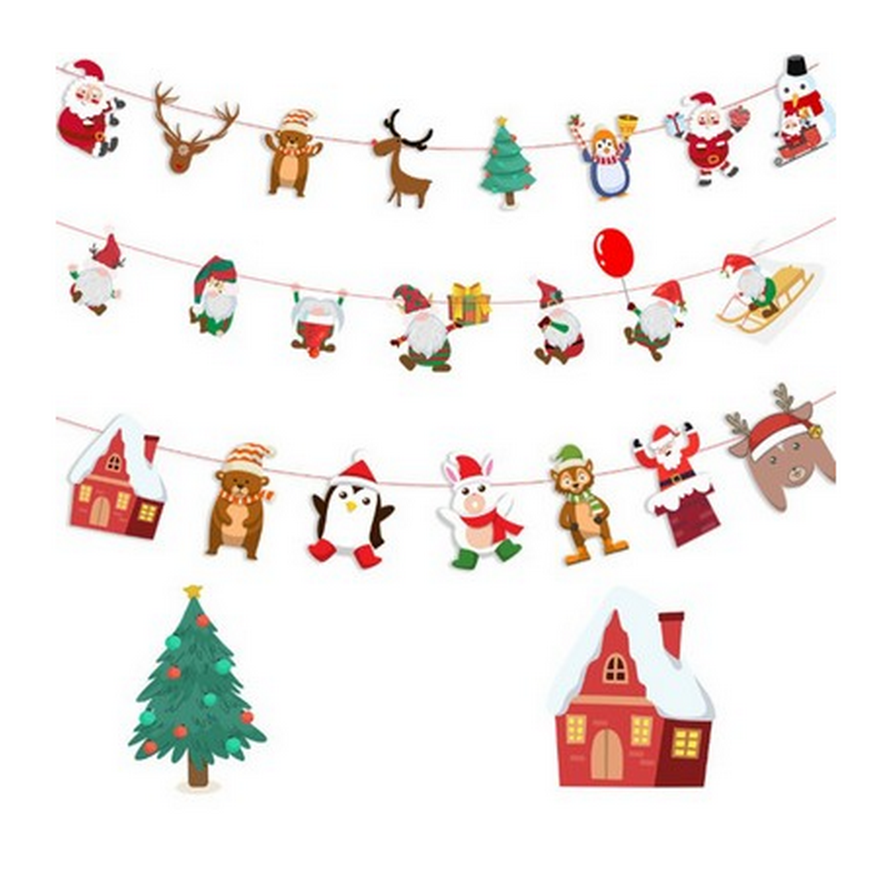 Christmas Decoration Party Banner 6