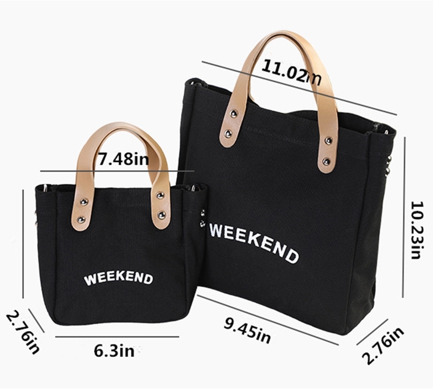 Canvas Tote Bag, custom tote bag with logo imprint 2