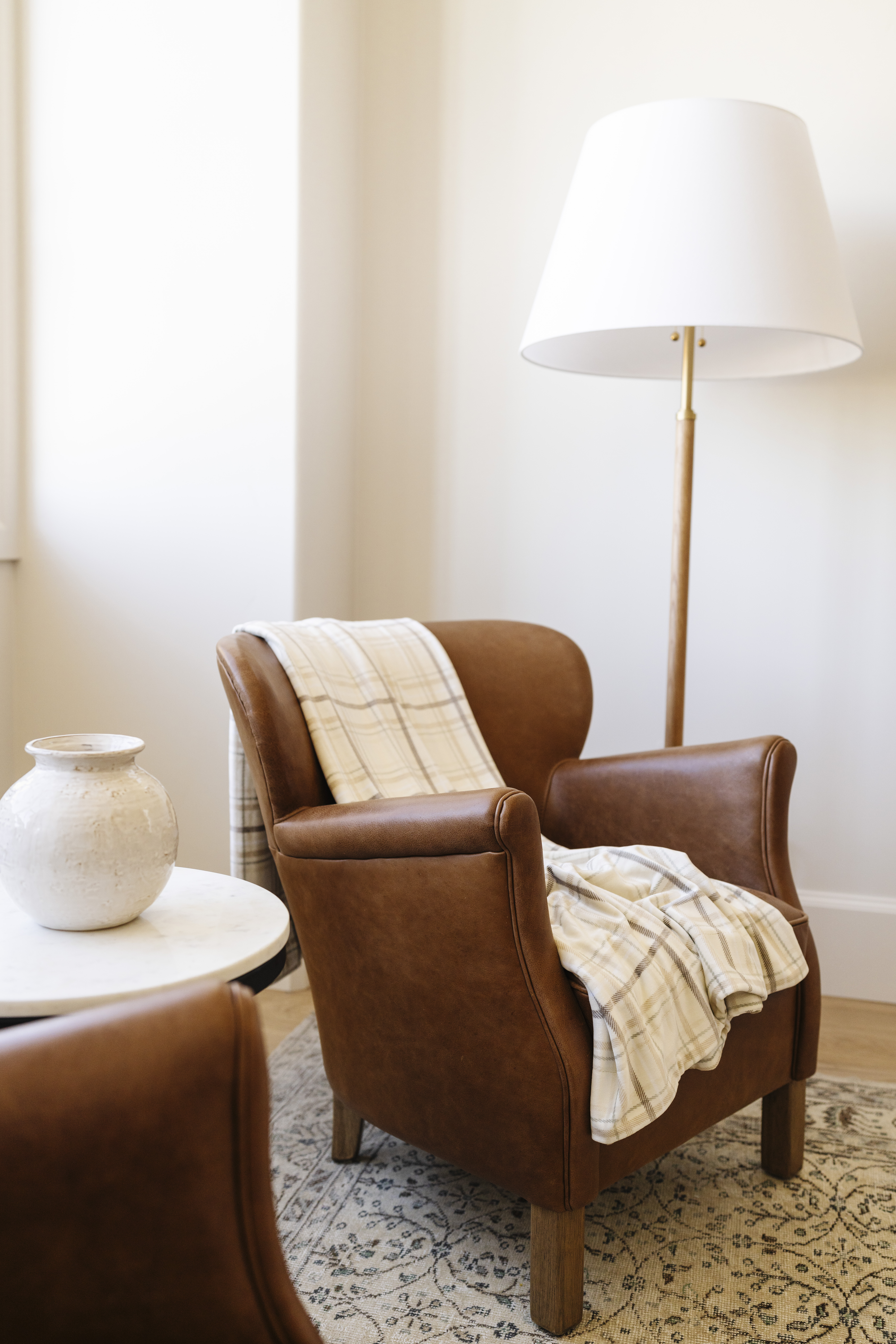 Minky Stretch Plaid-Throw Luxury Blanket (50x60) 2