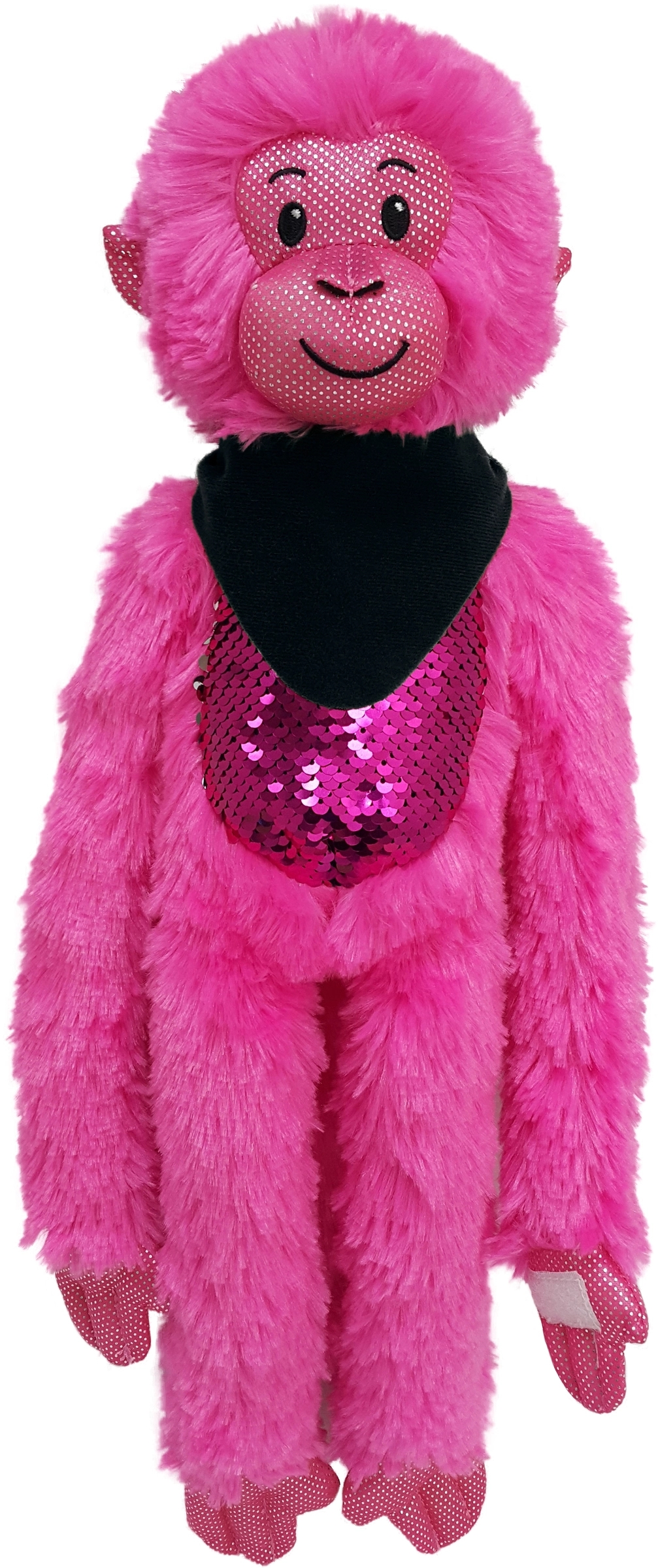 21" Hot Pink Spider Monkey with Sequins 14