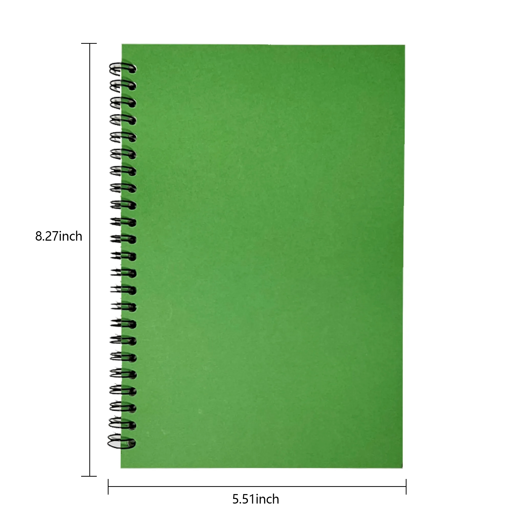 Kraft Paper Spiral Journal with Dual Page Format 14