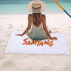 Possie Beach Towel - 60" x 30" 5
