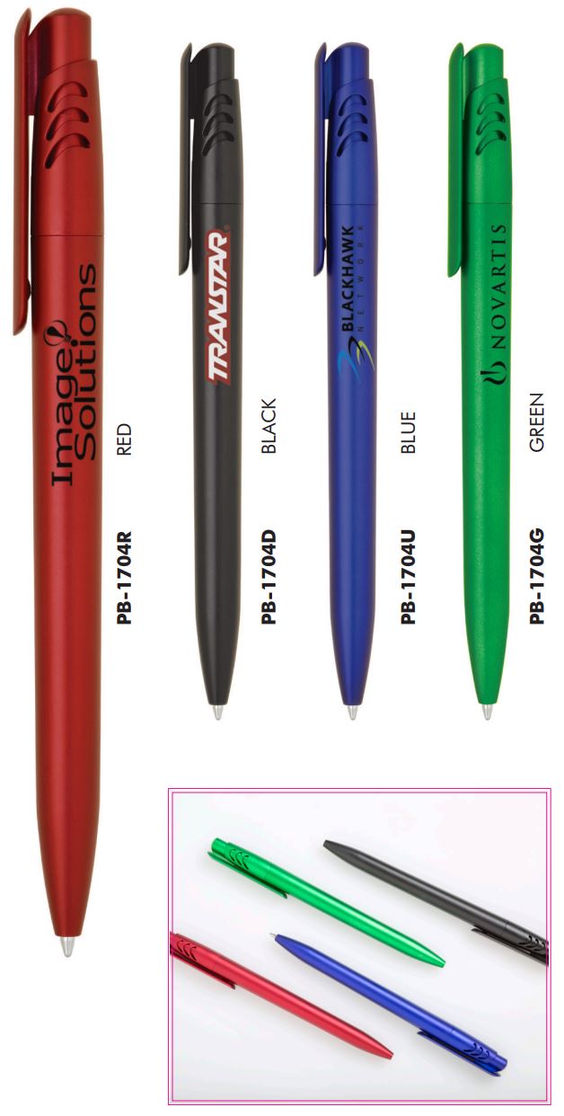 Plantagenet-1704 Promotional Metallic Pens 1