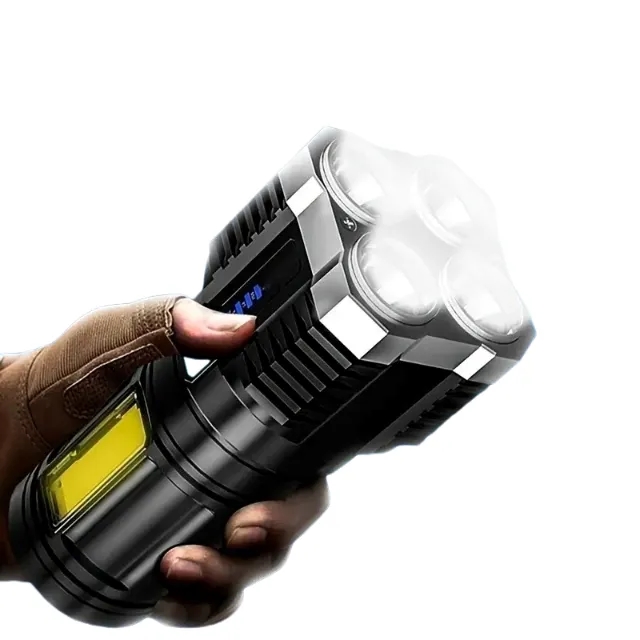 Rechargeable multi-functional flashlight 2