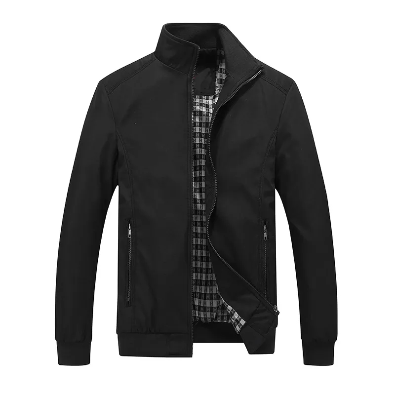 Jackets For Mens Stand Collar 4