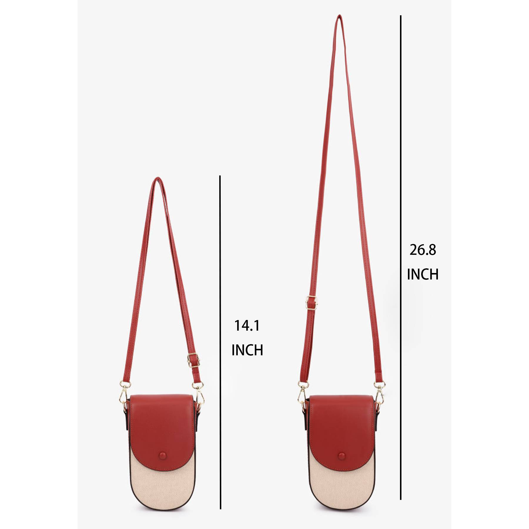 PU Stylish and versatile shoulder cross-body bag 2