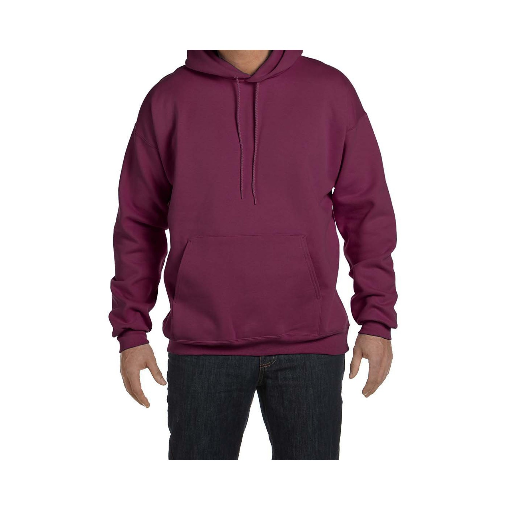 Men's Midweight Pullover Hooded Fleece Sweatshirt, custom hoodie or sweatshirt with logo imprint 2