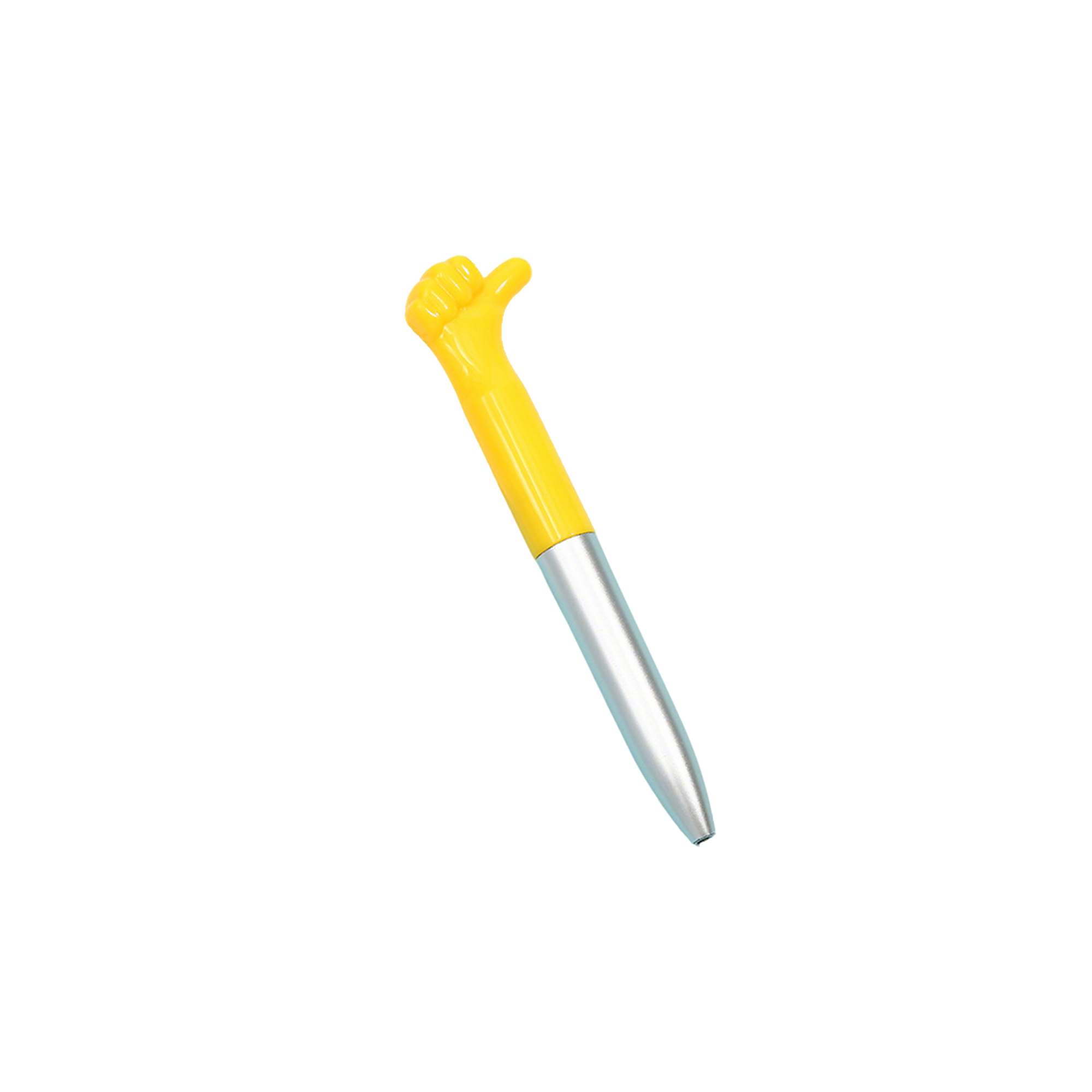 Plastic Thumbs Up Stylus Retractable Pen 3