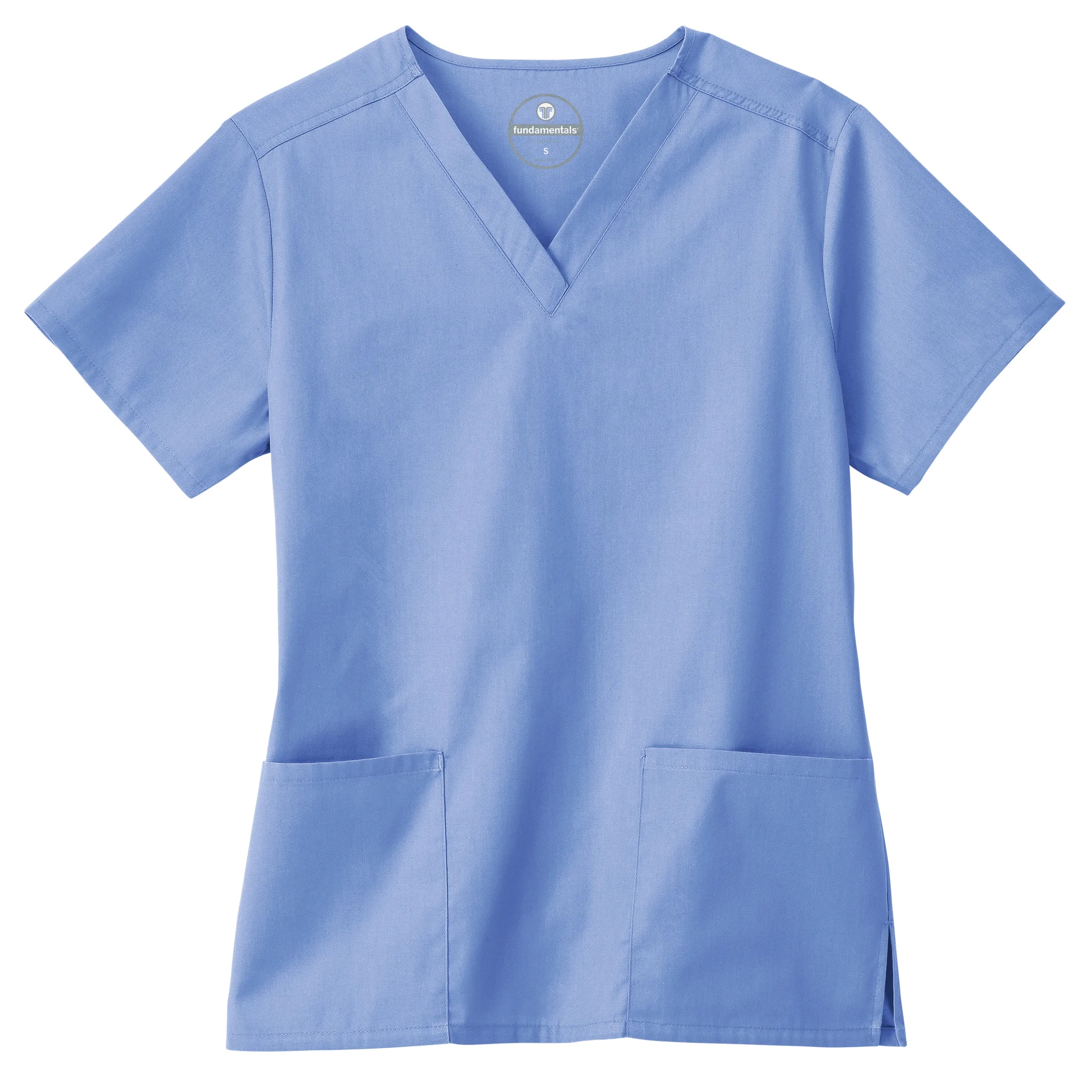 FUNDAMENTALS LADIES TWO POCKET V-NECK TOP 5