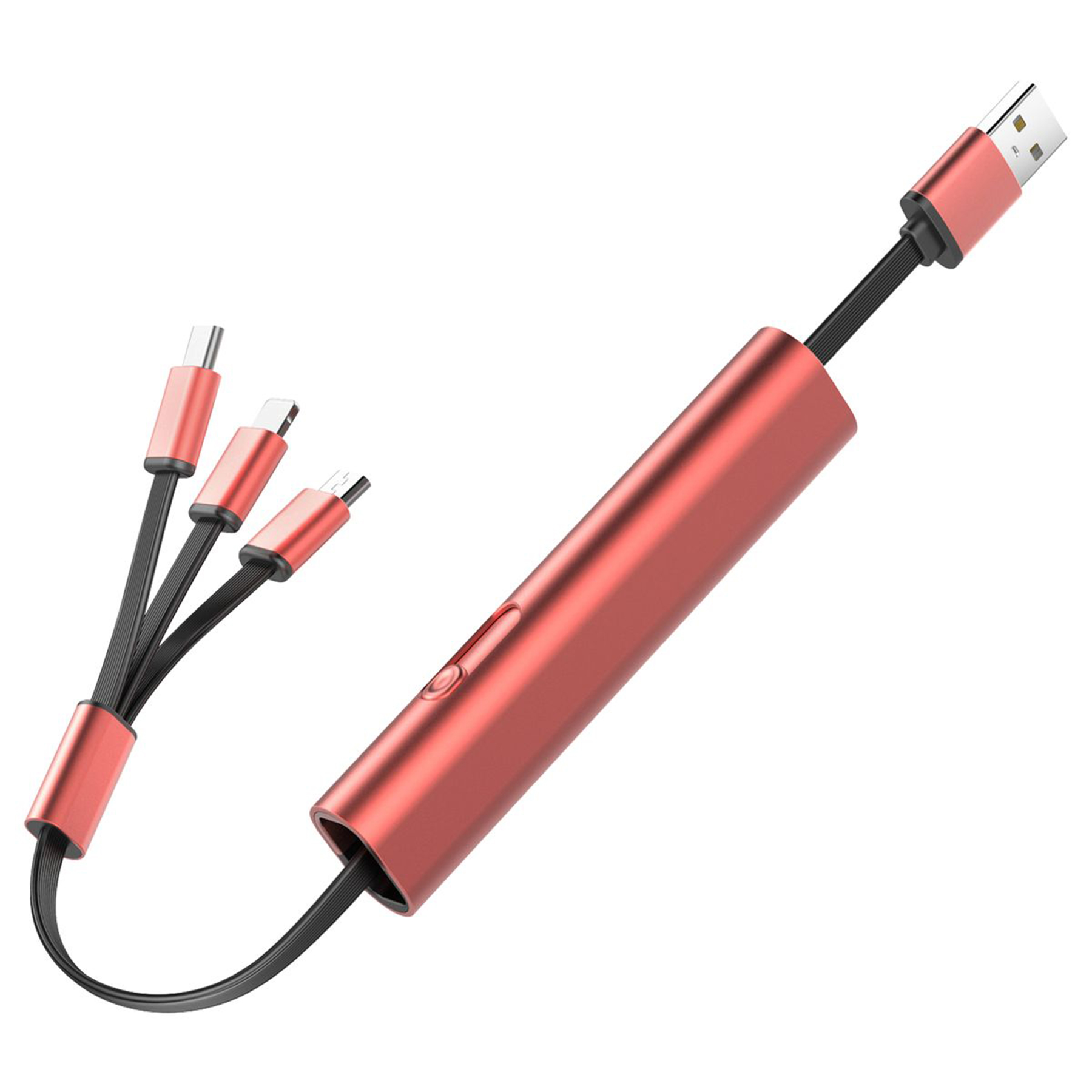 Portable 3-In-1 Storage USB Charger 3