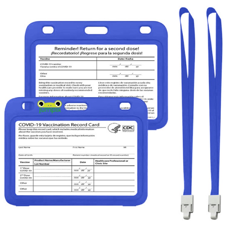 Vaccine Card Sleeve & Lanyard Set 11