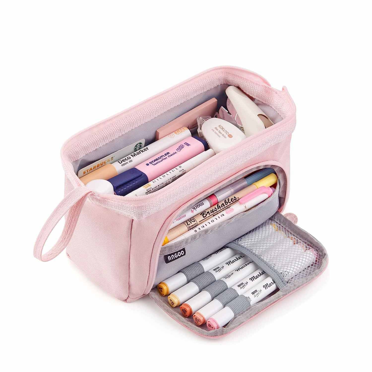 Large Capacity Pencil Pouch Handheld Pen Bag 3