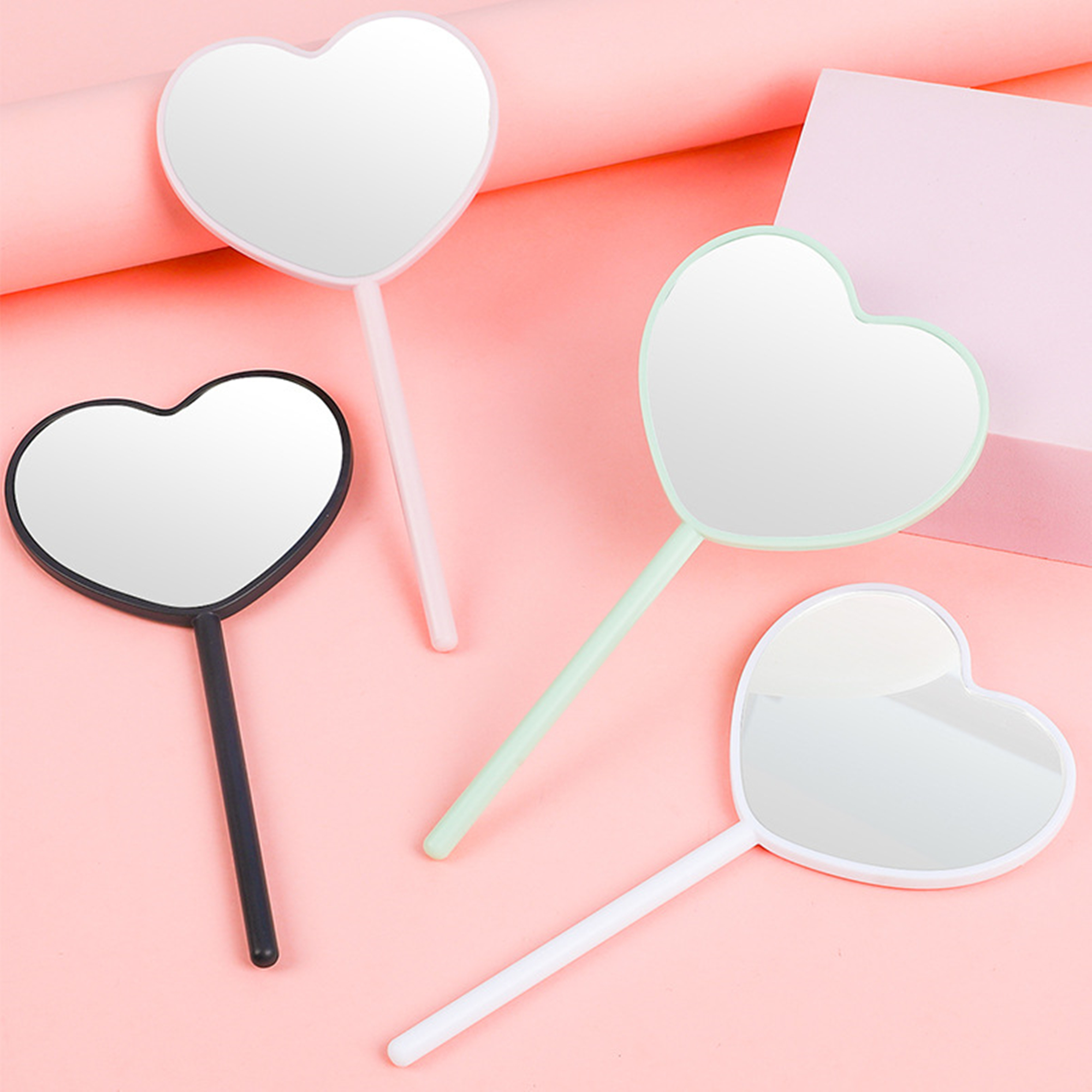Heart-Shaped Mirrors With Handle 2