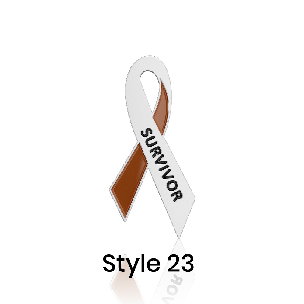 Stock Awareness Ribbon Lapel Pins 5