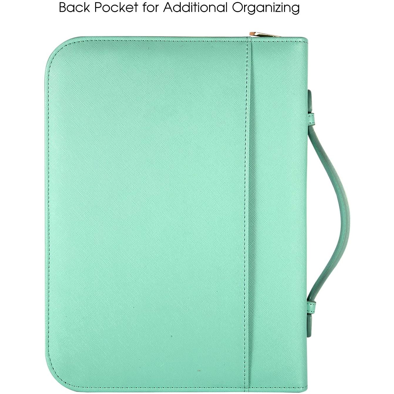 Heavy Duty Front And Back Bible Cover Case For Women With A Matched Bookmark 5