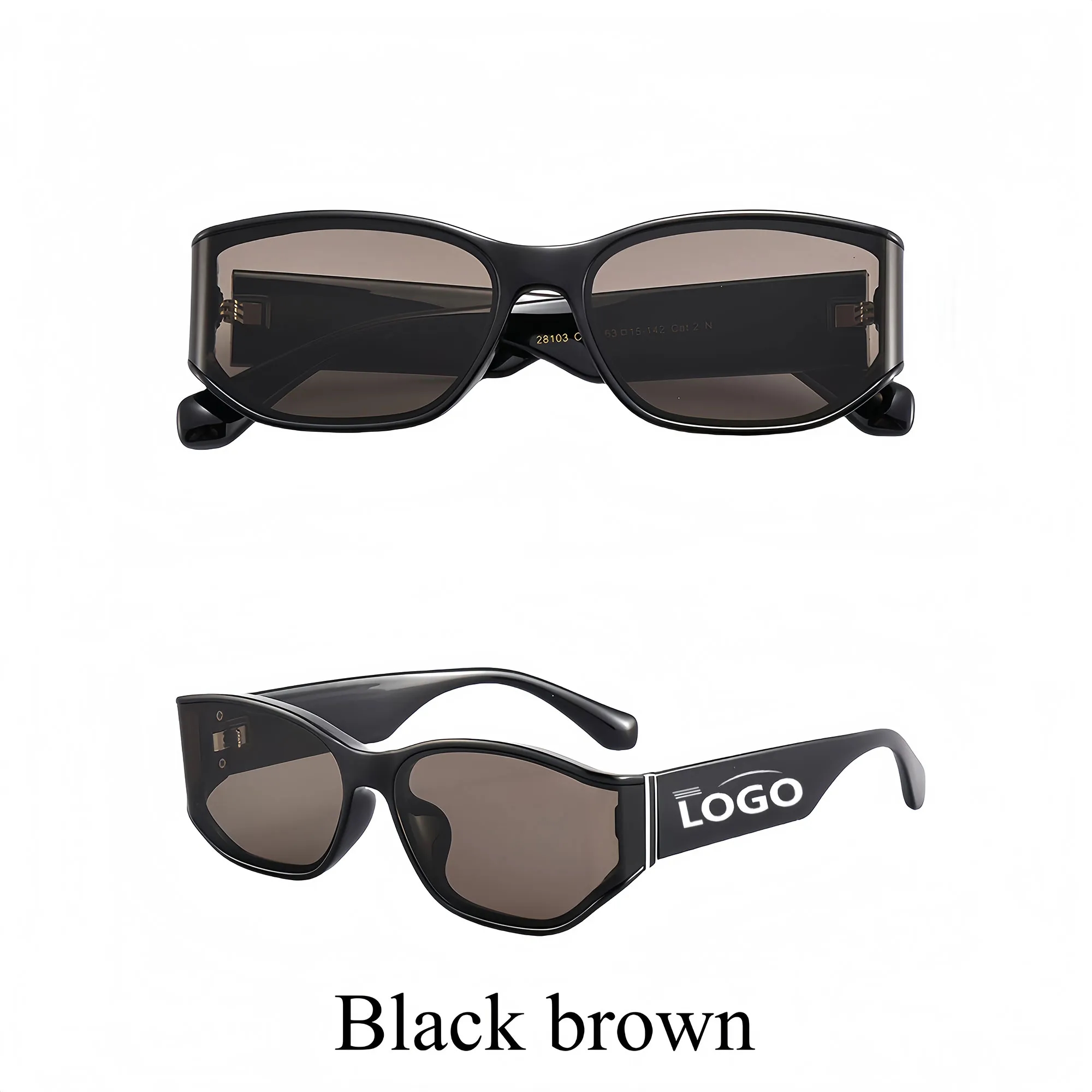 TR90 Unique Shape Sunglasses Slim Effect Fashion 1