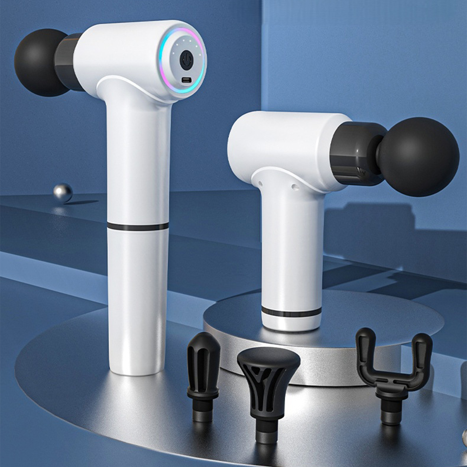 Portable Long Handle Massage Gun 2
