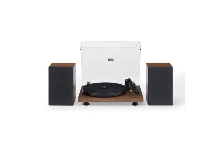 Crosley C62 Record Player with Speakers - Walnut 1