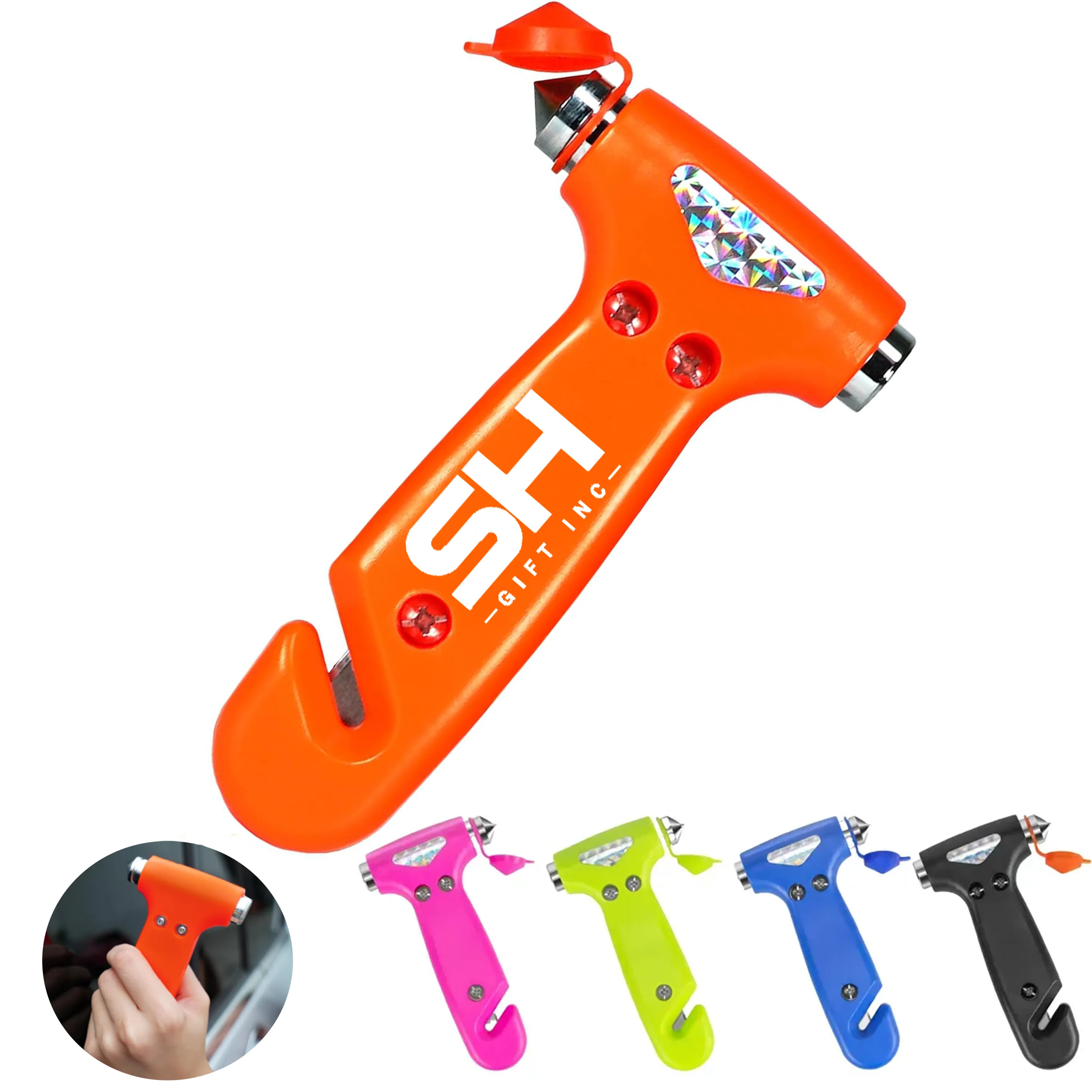 Multifunctional Car Escape Safety Hammer 6