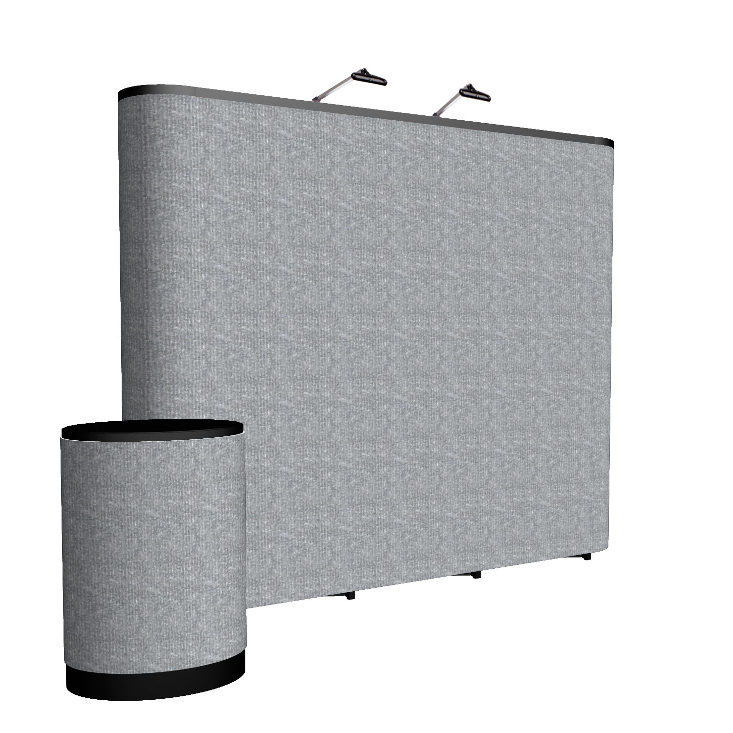 10' Straight ARISE Floor Display Kit (Fabric) 3