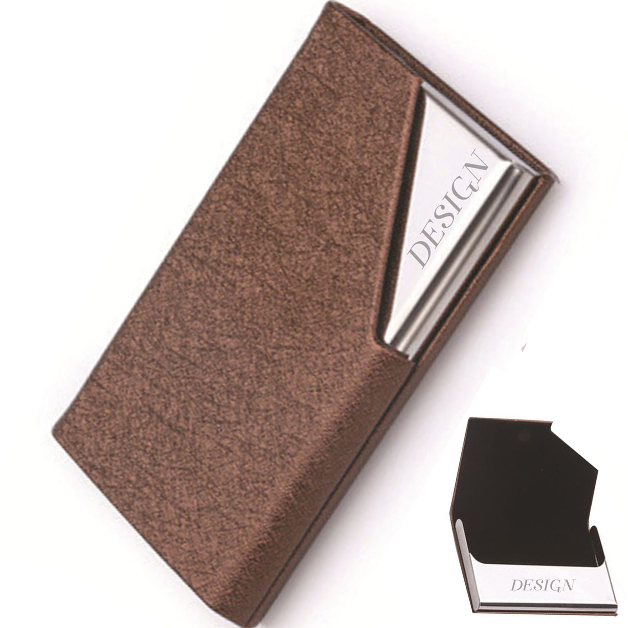 MOQ50 Elegant Aluminum Magnetic Card Wallet 1