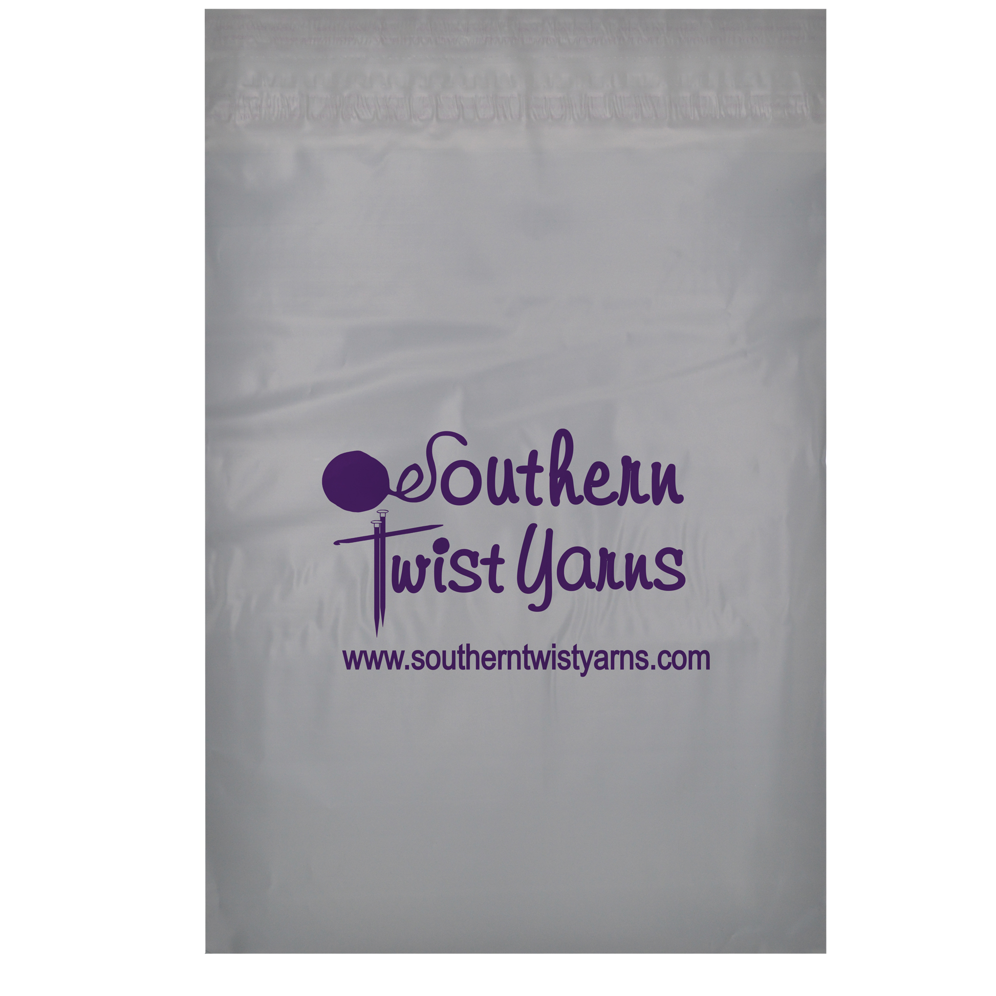 12" x 15.5" Gray Poly Mailer - 100% Recycled Content 3