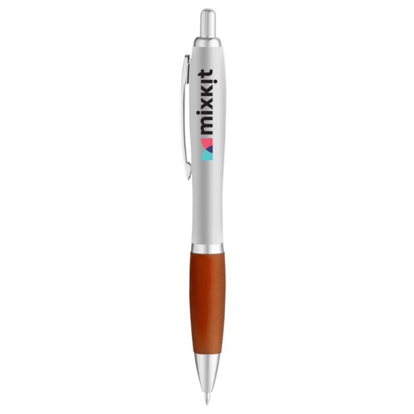 Curvaceous Matte Silver Ballpoint 33