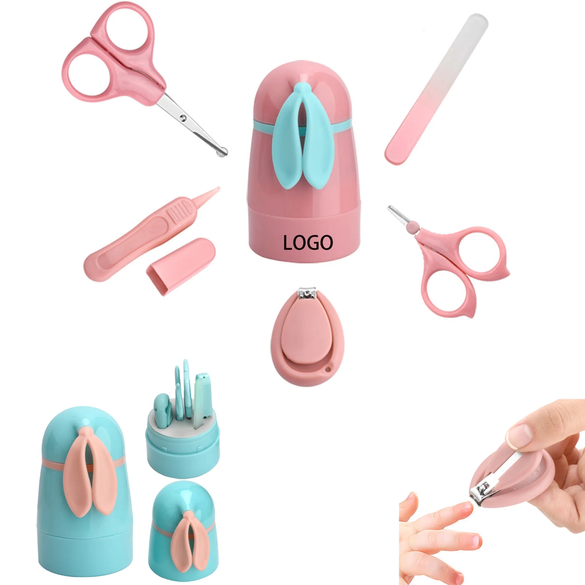 Baby Nail Kit With Cute Case 3