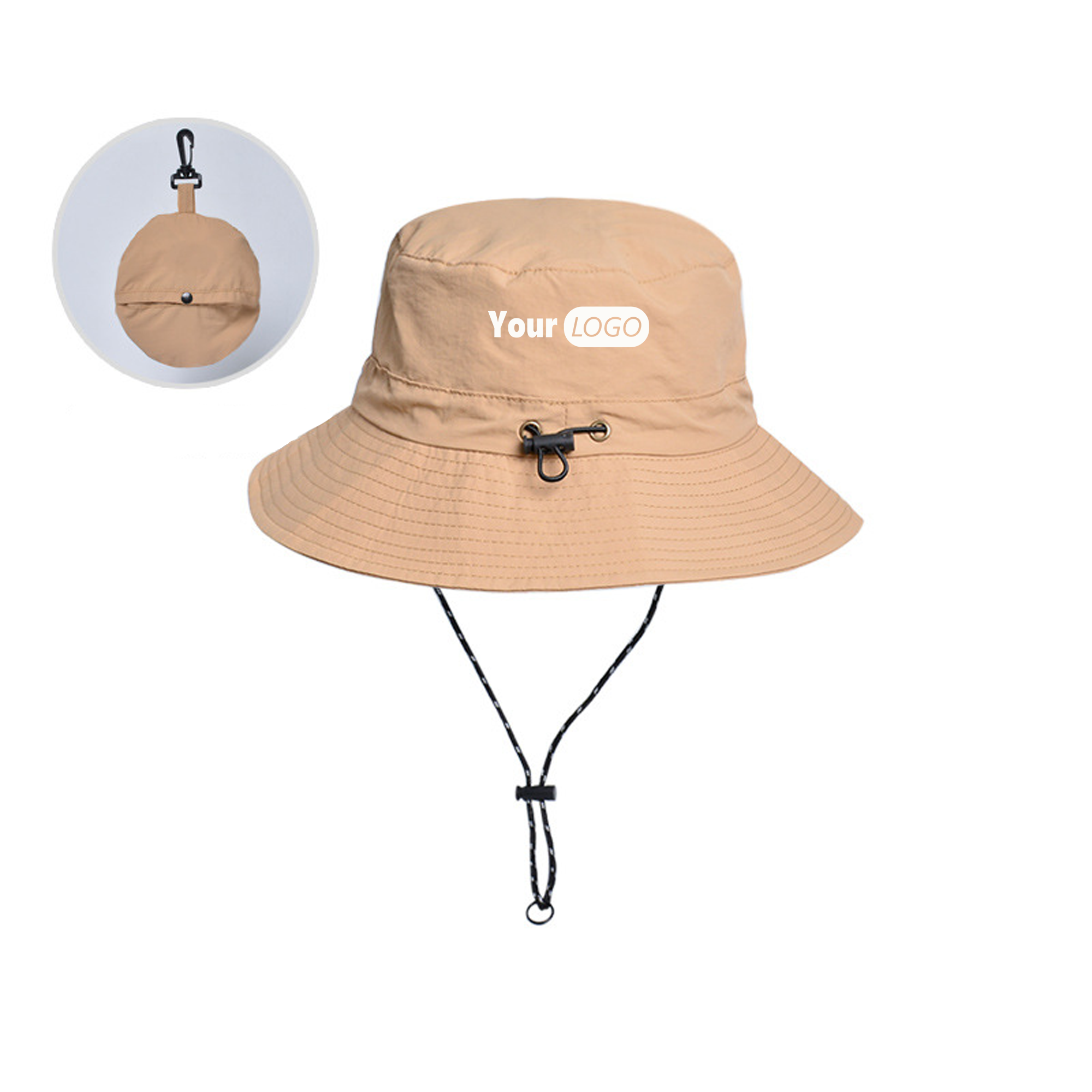 Adjustable Wide Brim Bucket Hat 6