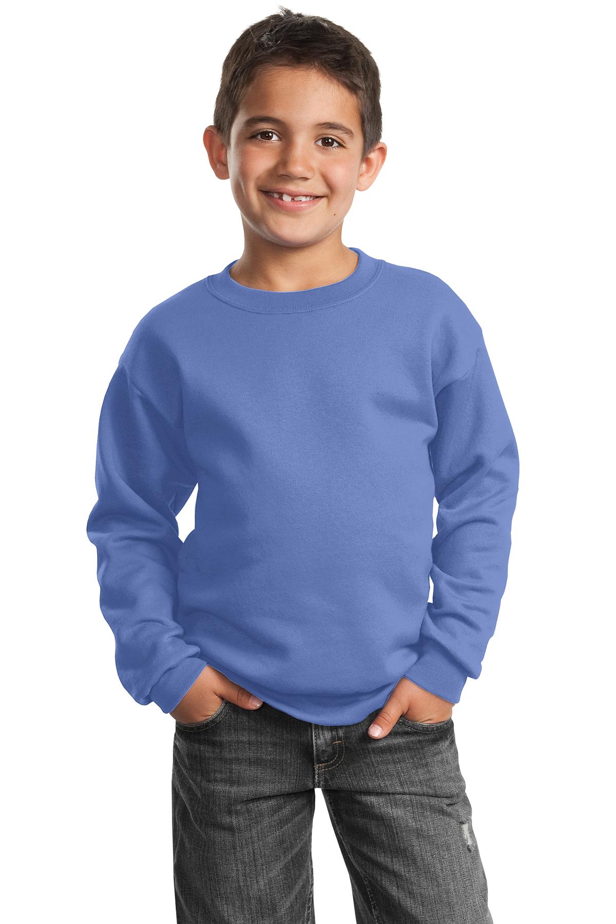 Port & Company® Youth Core Fleece Crewneck Sweatshirt 23