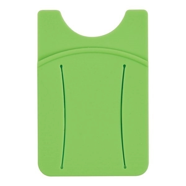 Silicone Phone Wallet With Finger Slot 1