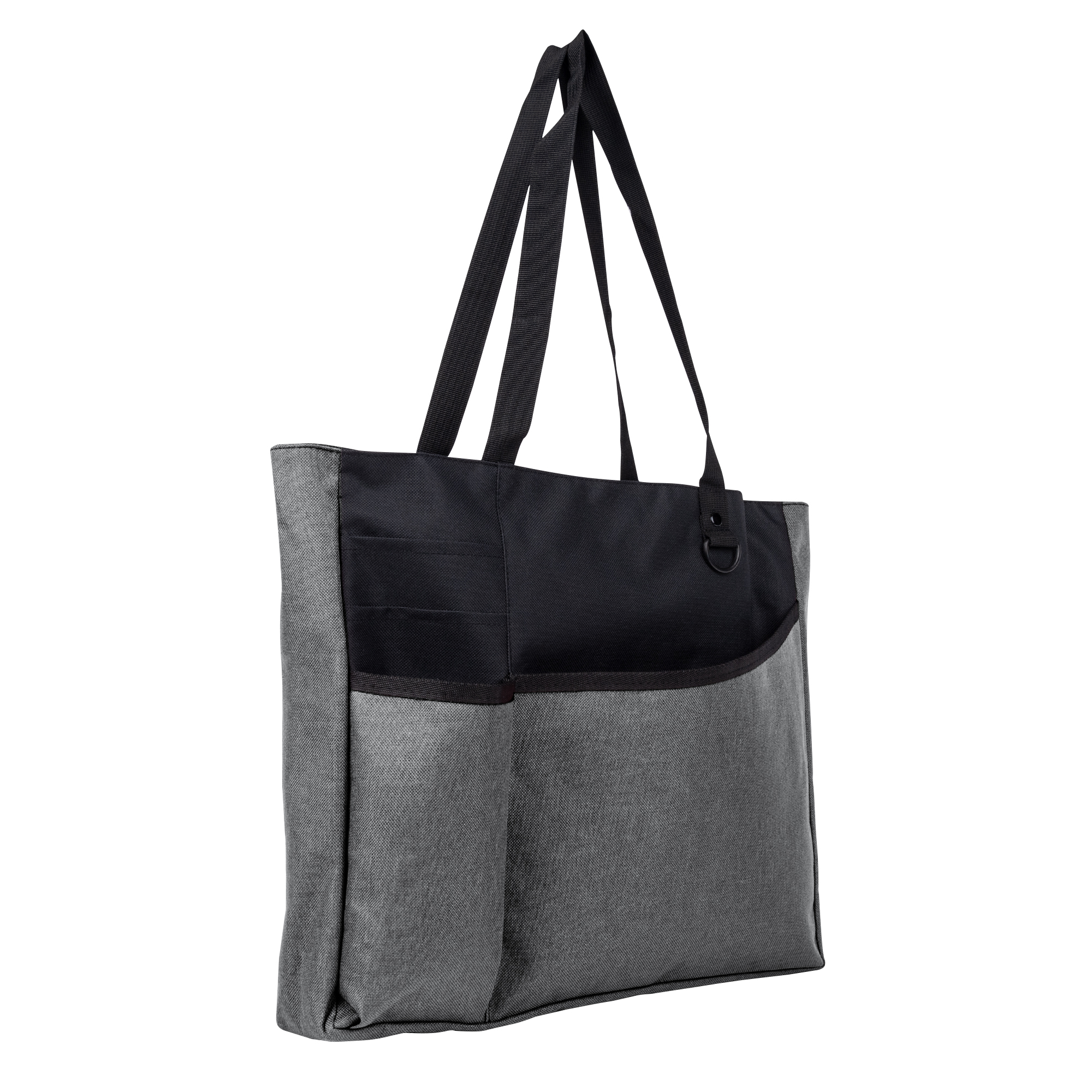 Delegate Heathered Tote Bag, custom tote bag with logo imprint 8