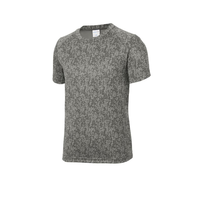 Sport-Tek Youth Digi Camo Tee. 12