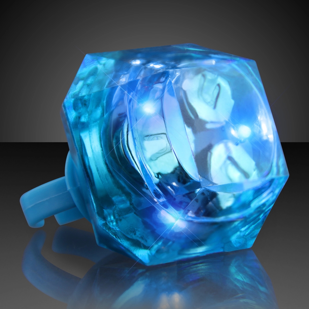 Light-up Huge Gem Rings 20