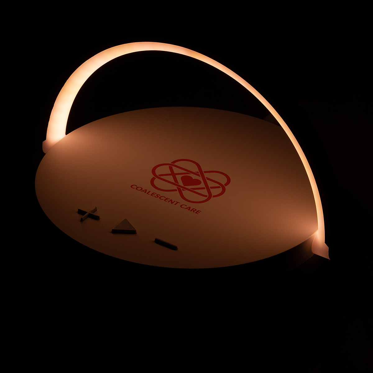 Archway Wireless Speaker with 5W Wireless Charger + Touch Light 6