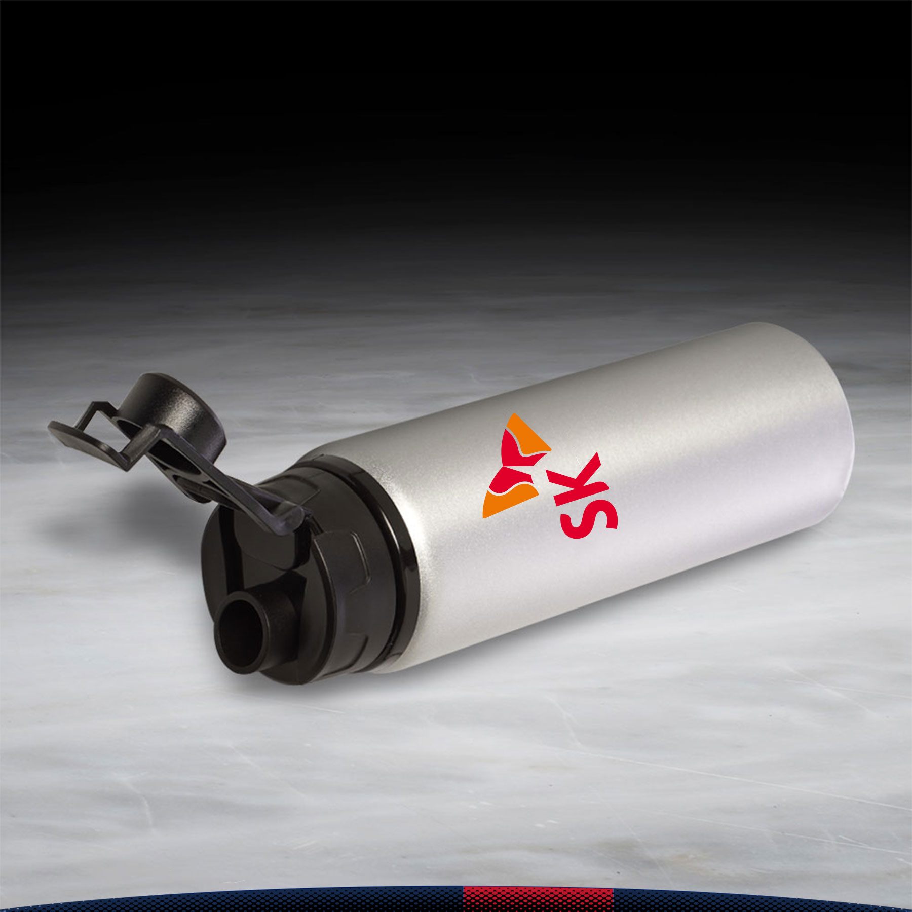 Cuace Aluminum Water Bottle - 25 OZ., custom water bottle with logo imprint 2