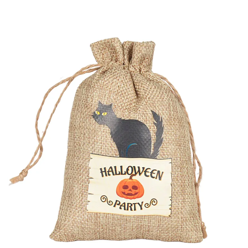 Burlap Drawstring Bag 3.94x5.91x1.18 Inch Compact Size 16