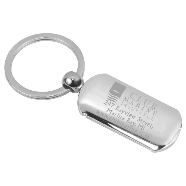 "Jens" Laser Engraved Metal Keyholder 6