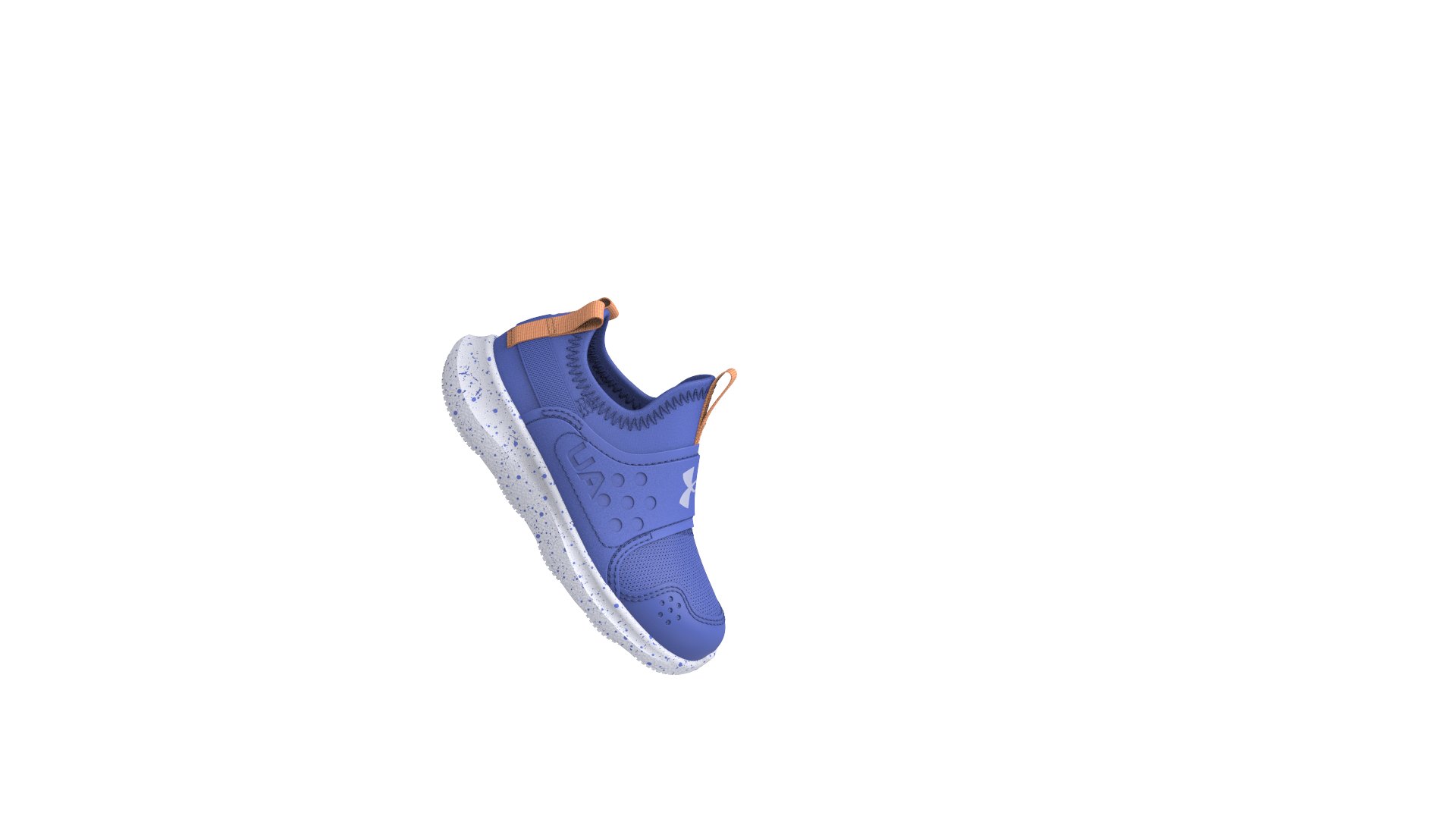 Girls' Infant UA Runplay Speckle Running Shoes 2