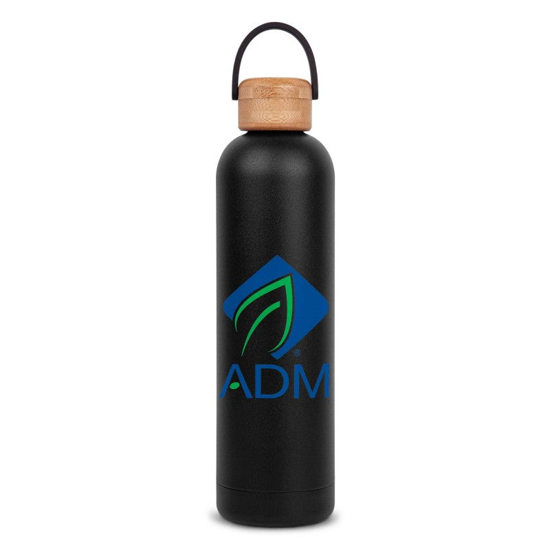 Allegra Bottle with Bamboo Lid 25 oz., custom water bottle with logo imprint 4