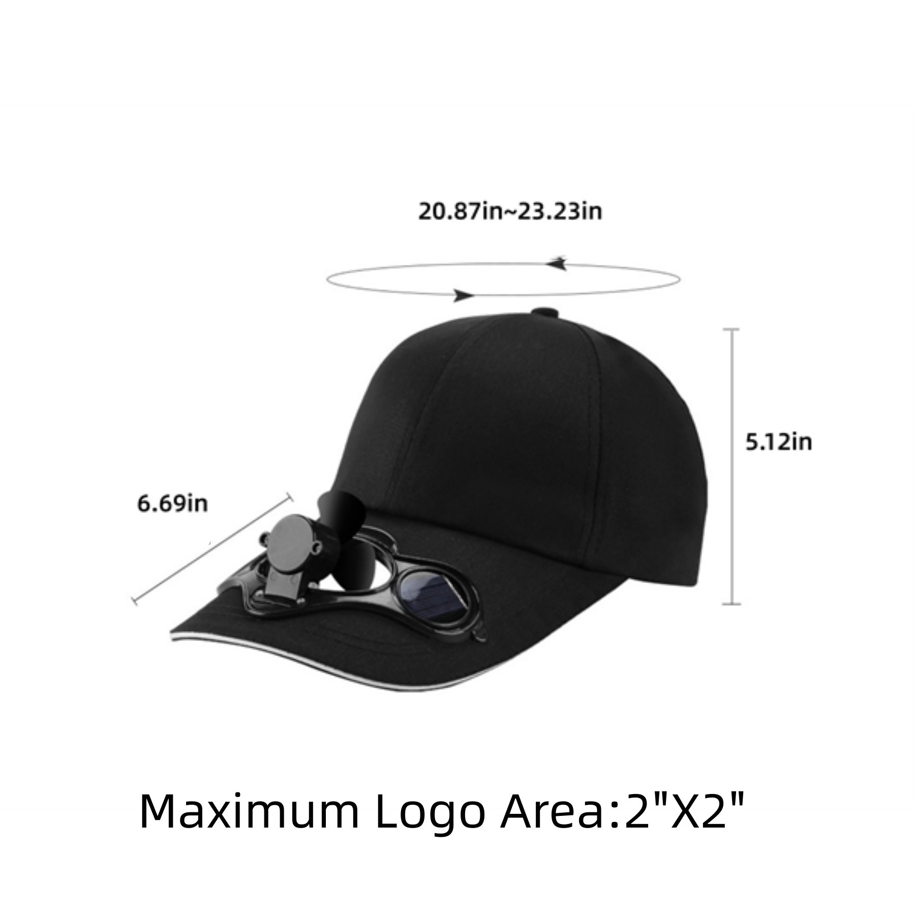 Solar Fan Baseball Cap 3